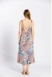 Robe bretelle à fleuri