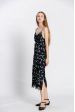 Robe bretelle à fleuri