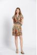 Robe imprimé col v