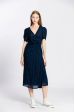 Robe col v