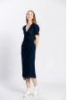 Robe col v