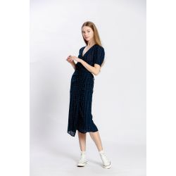 Robe col v