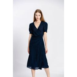 Robe col v