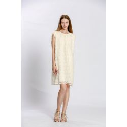 Robe uni col rond
