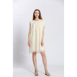 Robe uni col rond