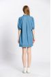 Robe uni col v