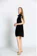 Robe uni col v