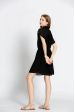 Robe uni col v