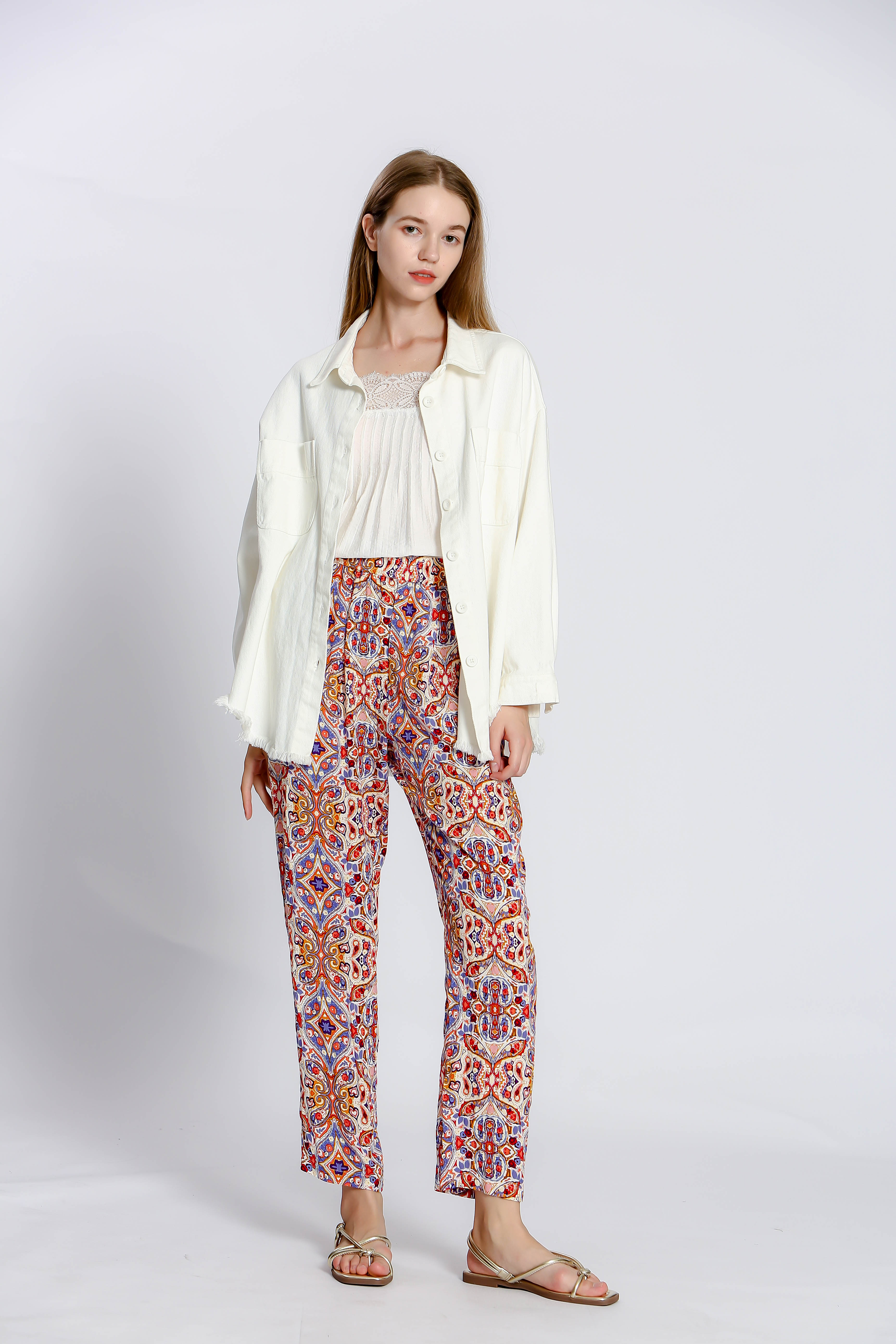 Pants imprimé fleuri