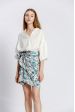 Blouse uni col rond