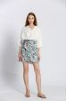 Blouse uni col rond