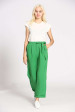 Pantalon uni lin