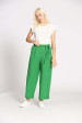 Pantalon uni lin