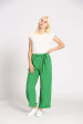 Pantalon uni lin