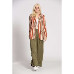 Pantalon uni tencel