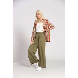 Pantalon uni tencel