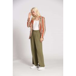 Pantalon uni tencel