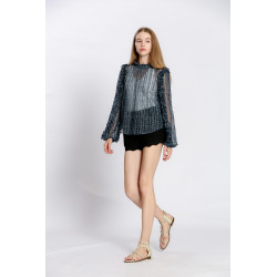 Short Dentelle Coton ajouré