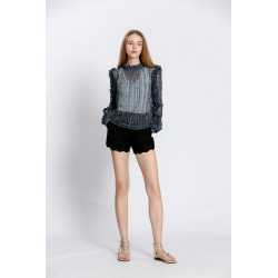 Short Dentelle Coton ajouré