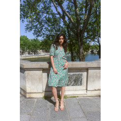 Robe imprimée longue