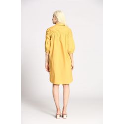 Robe uni coton