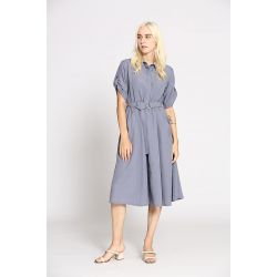 Robe uni tencel