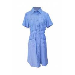 Robe Chemise longue unie