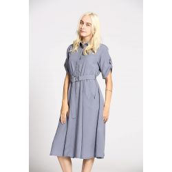 Robe uni tencel