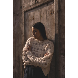 Maille ajourée uni