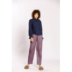 Chemise unie boutonnée
