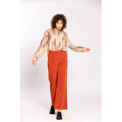 Chemise multicolore boutonnée