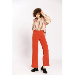 Chemise multicolore boutonnée