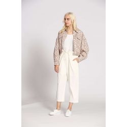 Pantalon uni coton