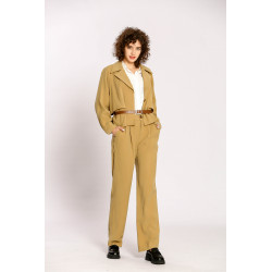 Pantalon uni viscose