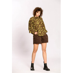 Short effet velours