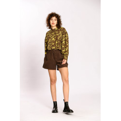 Short effet velours