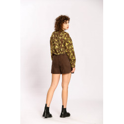 Short effet velours