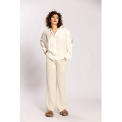 Pantalon velours uni