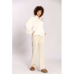 Pantalon velours uni