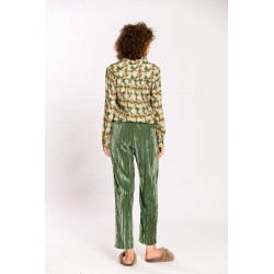 Pantalon velours uni
