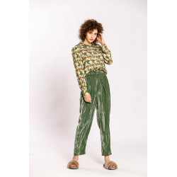 Pantalon velours uni