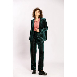 Veste velours Uni