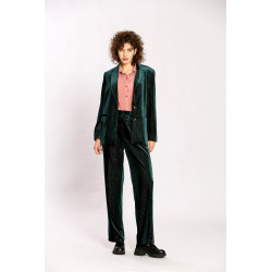 Veste velours Uni