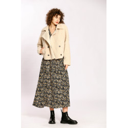 Veste effet fourrure