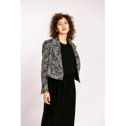 Blazer imprimé fleuri