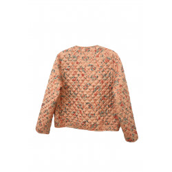 Manteau matelassé imprimé