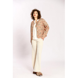 Manteau matelassé imprimé