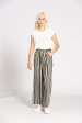 Pantalon imprimé rayure