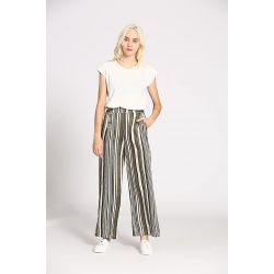 Pantalon imprimé rayure