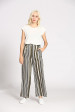Pantalon imprimé rayure